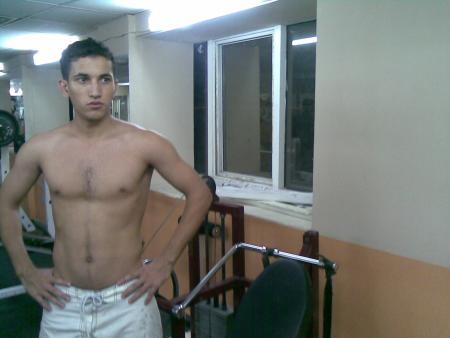 ABDELILAH IN GYM....DUBAI